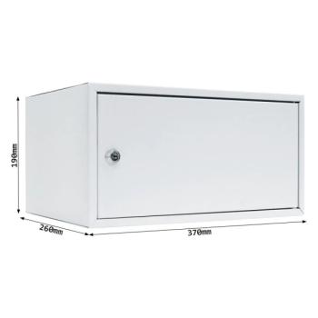 Rottner Wertfach Home Case 3 Zylinderschloss lichtgrau T06372